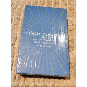 Calm Clarity Cards By Due Quach 52 Cards For Mindfulness & Brain Rewiring